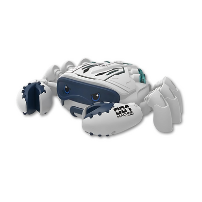 Interactive dancing crab toy with mist feature, promoting early learning for kids.