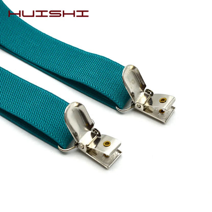 Yellow children's bow tie & suspenders set, unisex accessory for toddler fashion & party wear