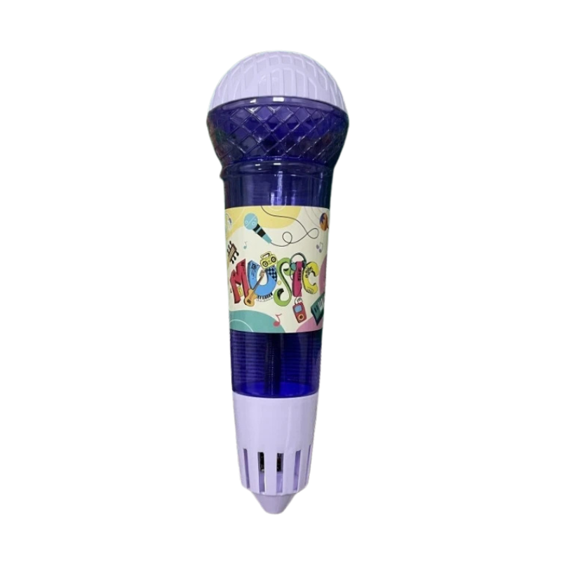 Set of colorful kids' musical echo microphone toys, ideal for interactive play and gifting.