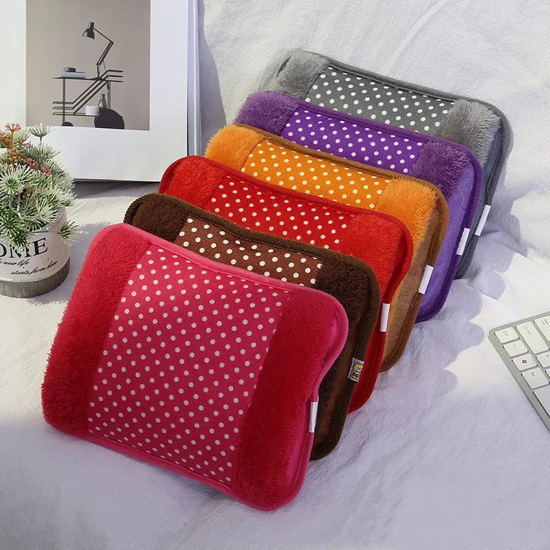 Gray portable electric heating pad for unisex new parents, soothing comfort for baby and adults.