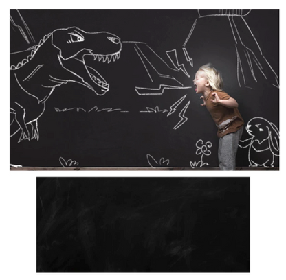 Creative removable chalkboard wallpaper, ideal for children's drawing activities