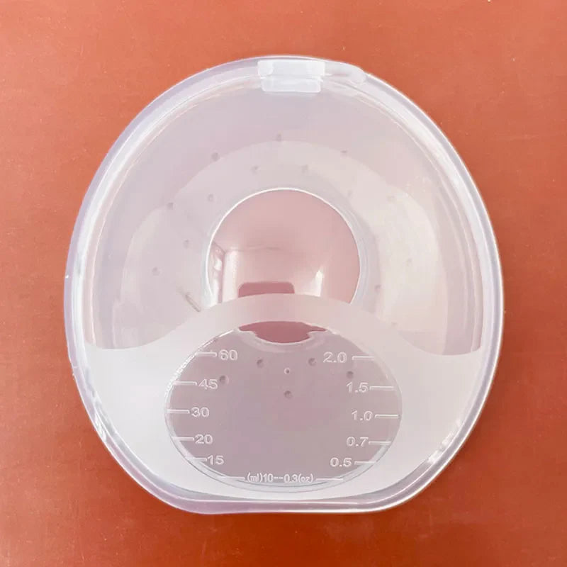 Packaging for a reusable silica gel breastmilk collector, emphasizing eco benefits