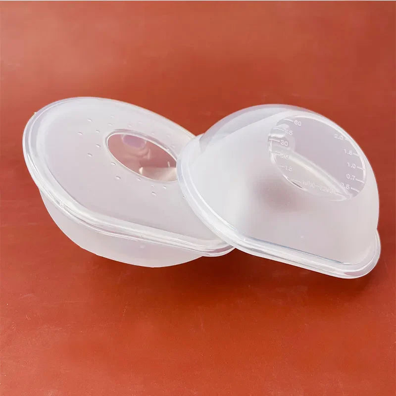 Breastfeeding accessory: reusable silica gel collector for postpartum milk collection