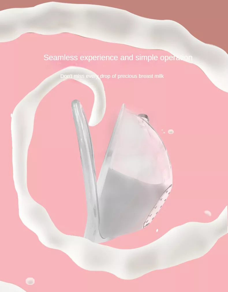 Eco-friendly breastmilk collector made from medical-grade silica gel, BPA free