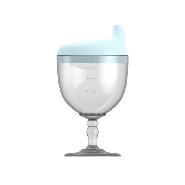 Ergonomic Royal Goblet Sippy Bottle, spill-proof design for active toddlers and travel convenience.