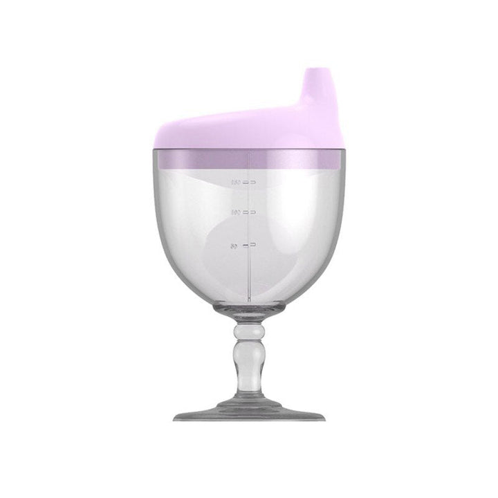 Delightful kids' Royal Goblet Sippy Bottle, combining fun design with spill-proof functionality for baby.