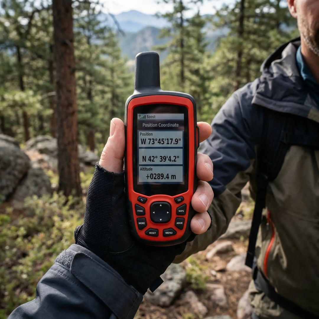 Rugged Multi-GNSS handheld GPS navigator for hiking & outdoor adventures. Durable & reliable for exploration.