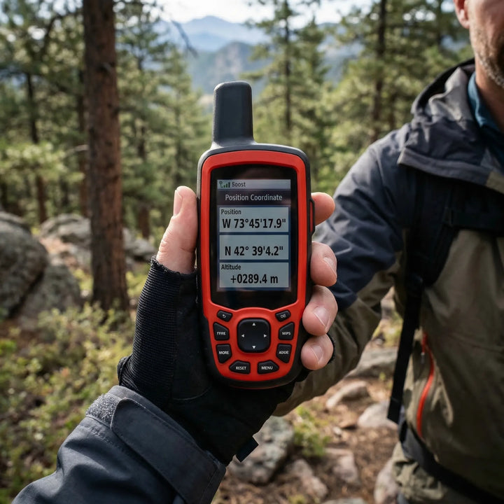 Rugged Multi-GNSS handheld GPS navigator for hiking & outdoor adventures. Durable & reliable for exploration.