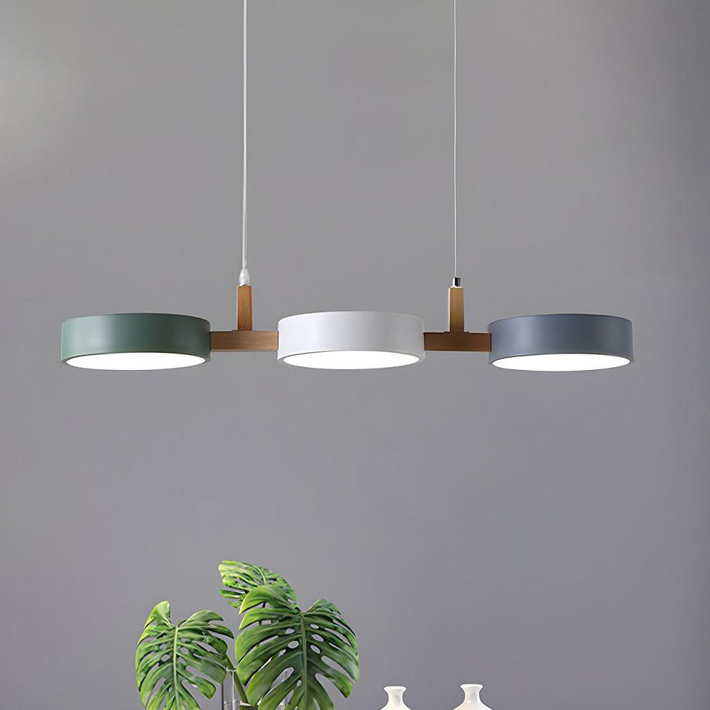 Minimalist Nordic LED pendant light, sleek modern design ceiling fixture for contemporary decor.