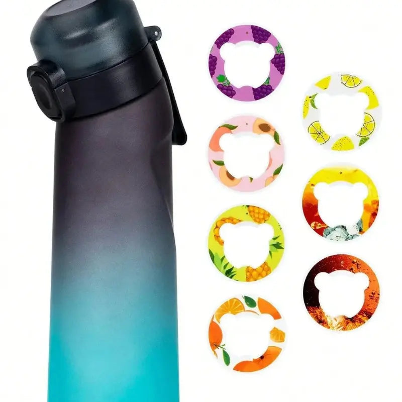 Scent-based flavored water bottle, 22 fl oz. Zero sugar hydration for healthy daily drinking.