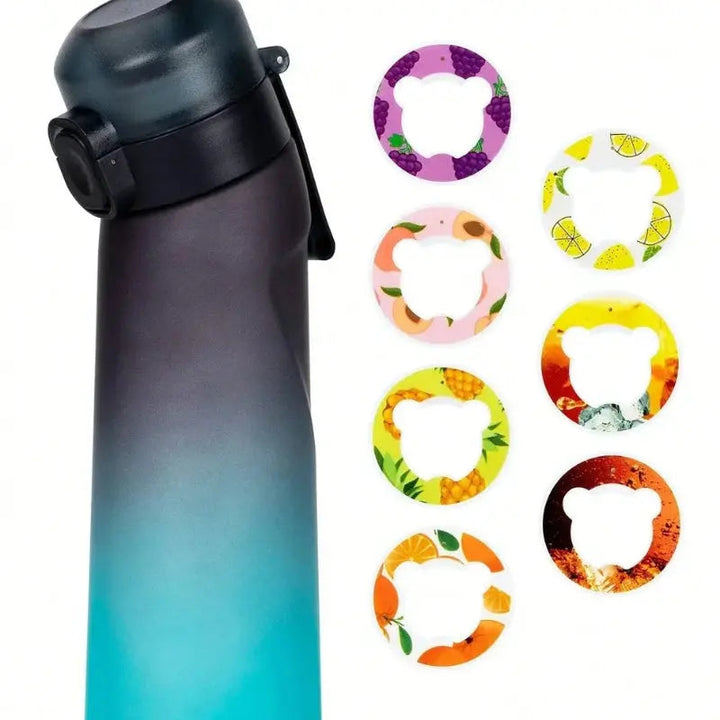 Scent-based flavored water bottle, 22 fl oz. Zero sugar hydration for healthy daily drinking.