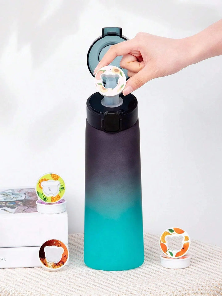 Sports-ready 22 fl oz scent bottle. Sugar-free flavored water, perfect for active hydration.