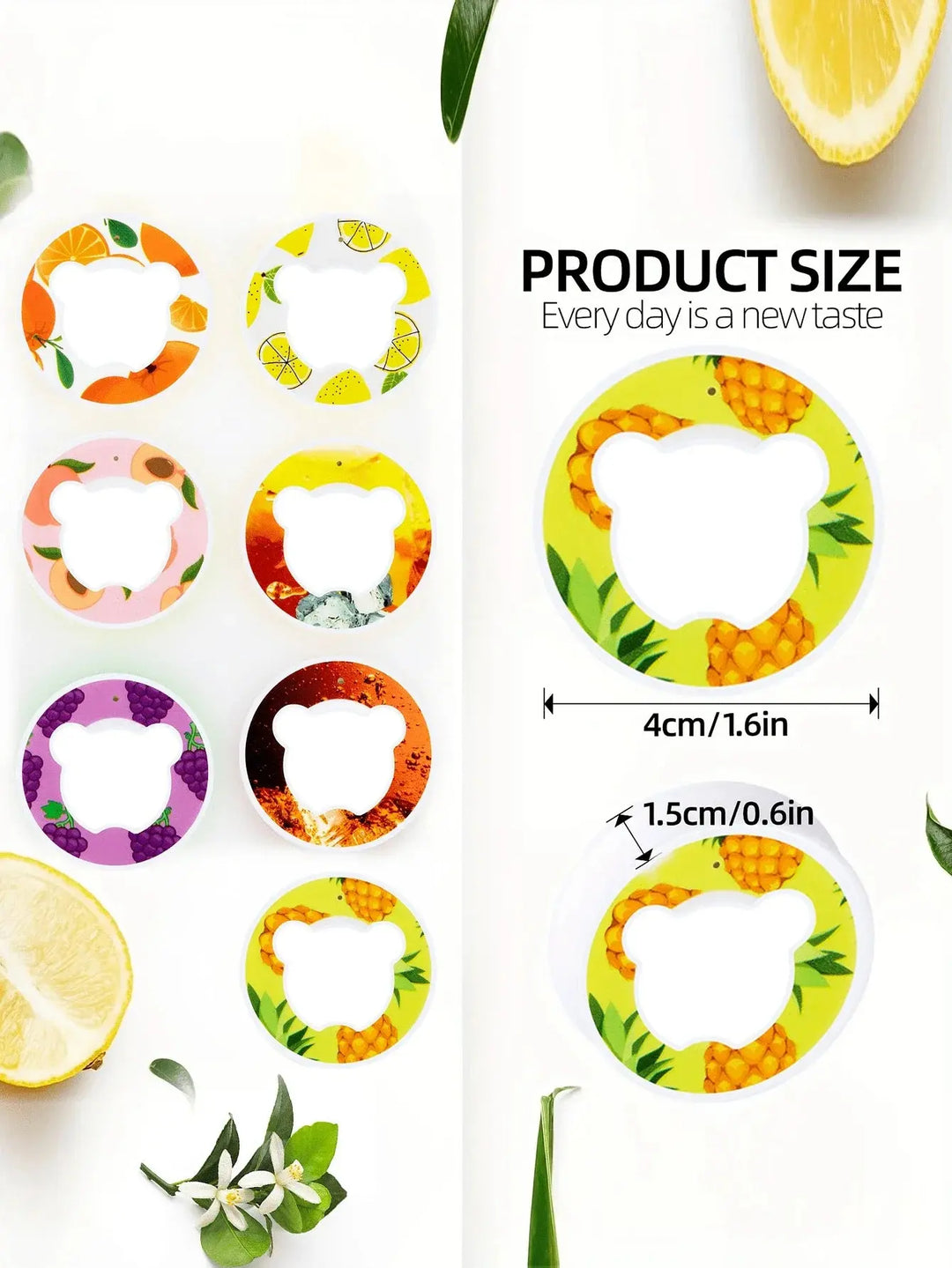 Portable 22 fl oz scent-based water bottle. Get healthy, sugar-free flavored hydration daily.
