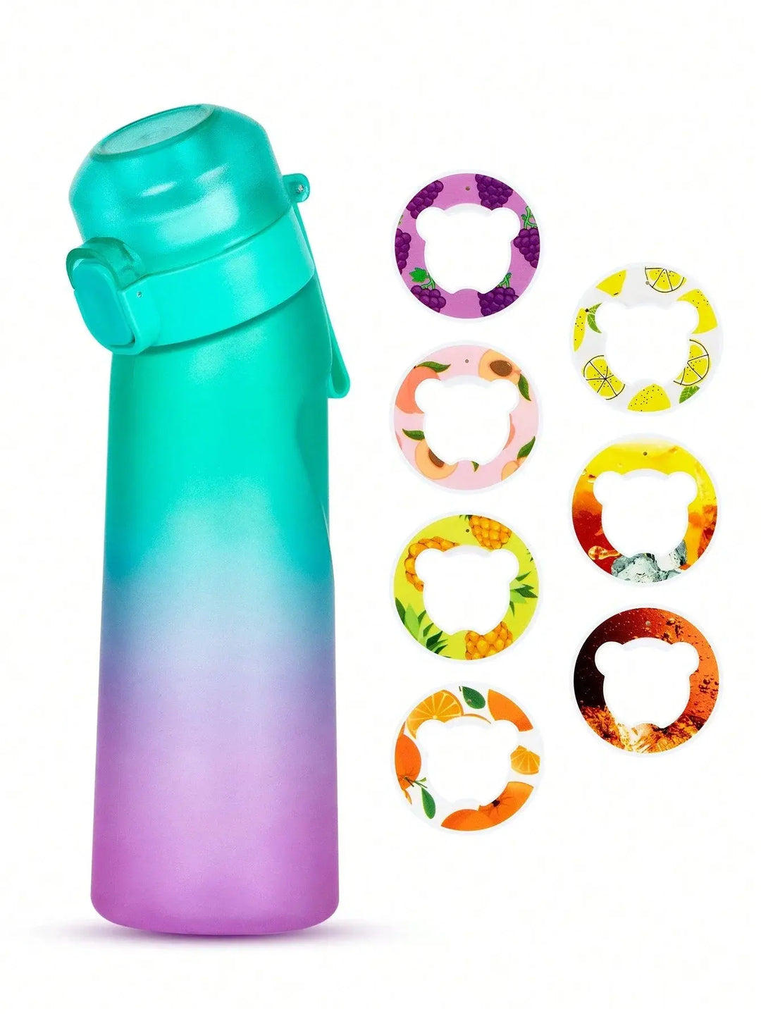 Sleek 22 fl oz scent bottle. Promote healthy drinking with delicious zero sugar flavored water.