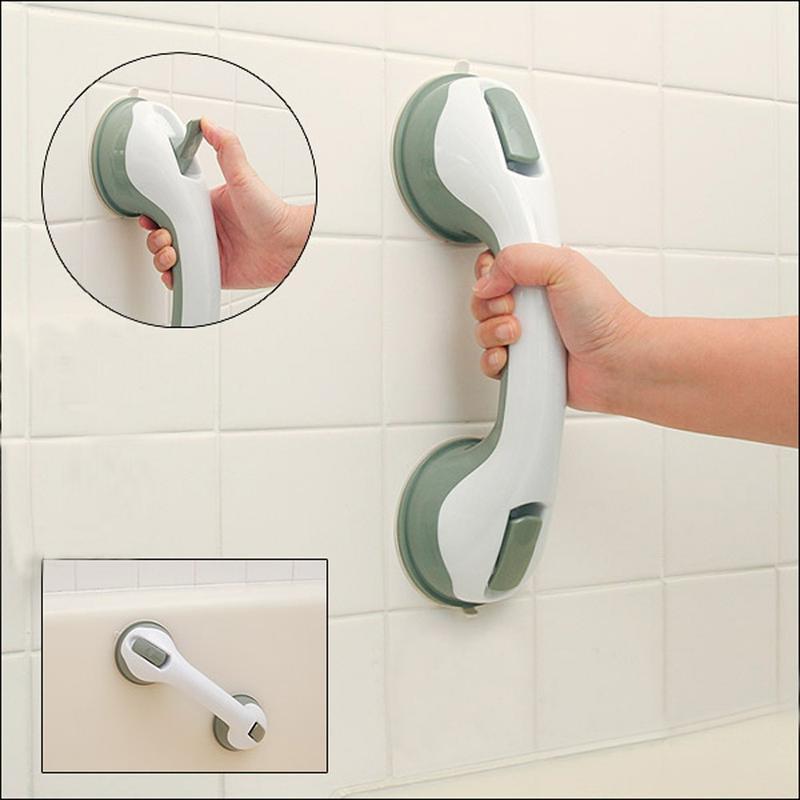 SecureGrip bath safety handrail offers firm grip & non-slip support for shower or tub; no-drill mobility aid.