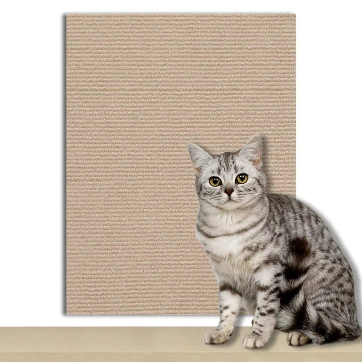 Easy installation self-adhesive pet protector. Stops cats from scratching & damaging home decor.