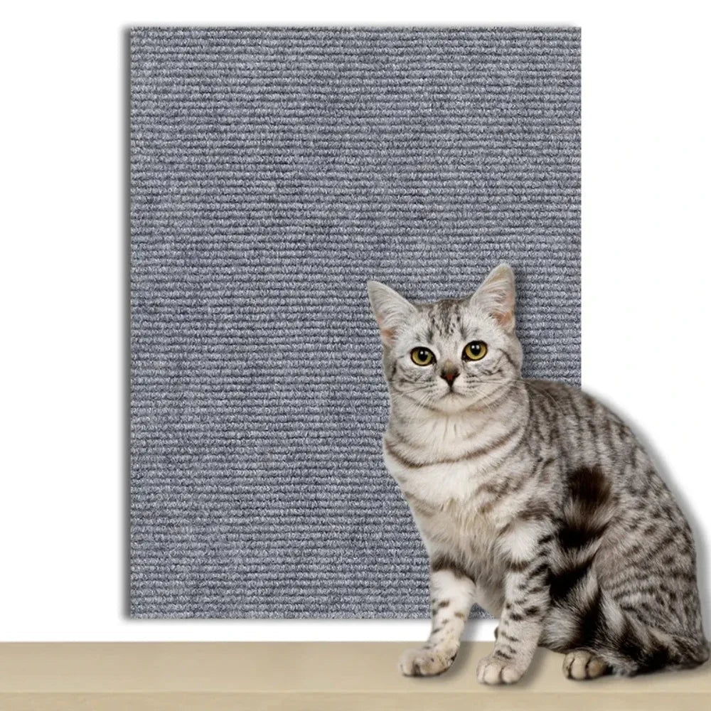 Self-adhesive wall protector for cat scratching. Keep your home safe from pet damage. Pet supplies.