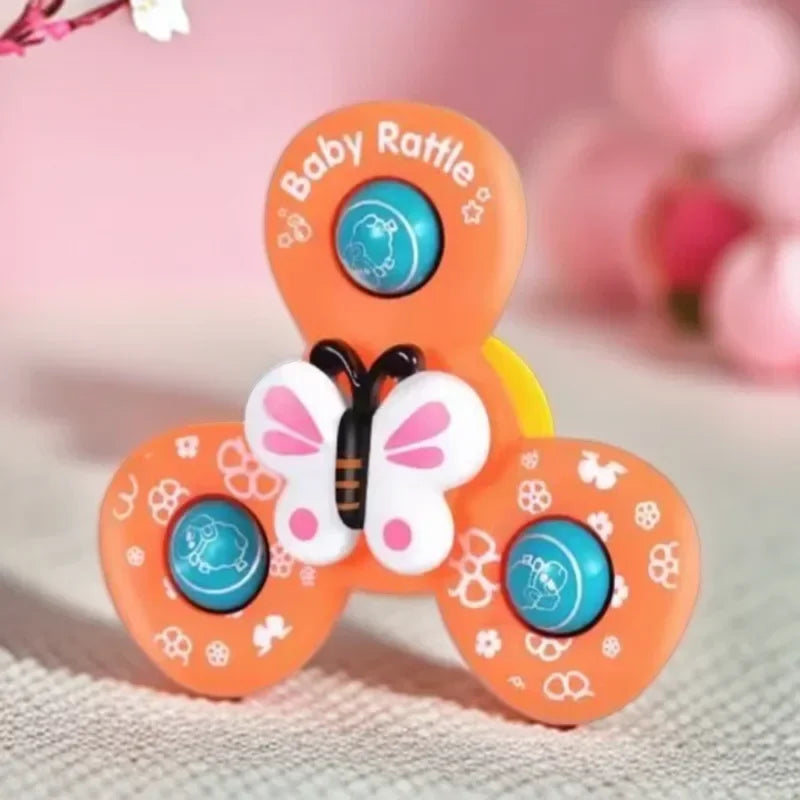 Baby Sensory Suction Spinner Toys, versatile fidget spinners and educational toys for toddlers