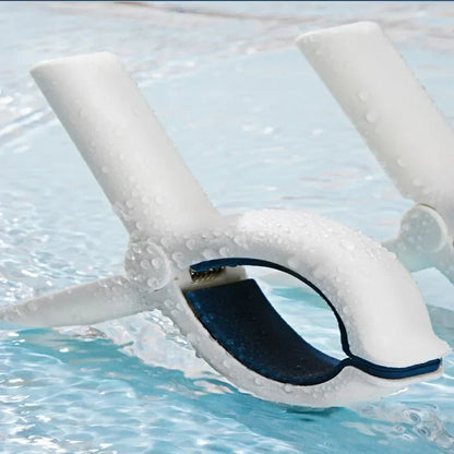 Three bright multi-function stroller clips for baby blankets or mosquito nets on a pram