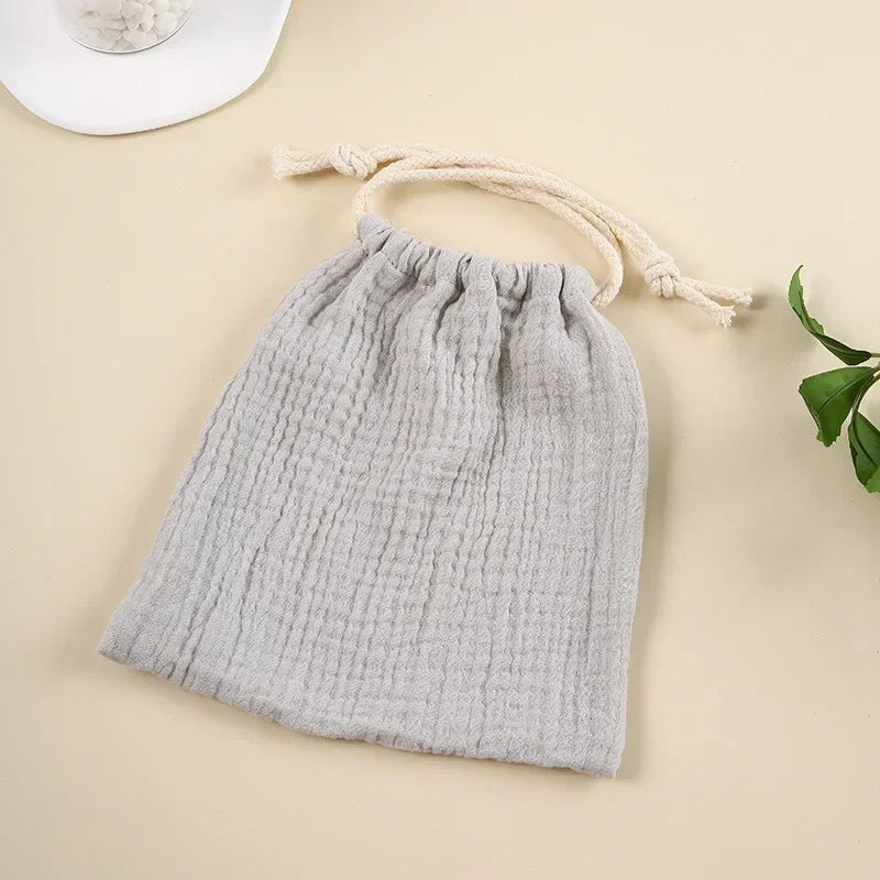 Collection of eco-friendly cotton mommy bags, perfect for various baby storage needs.