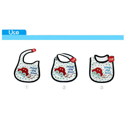 Assorted collection of absorbent baby bibs, bandana style, perfect as newborn essentials or shower gift