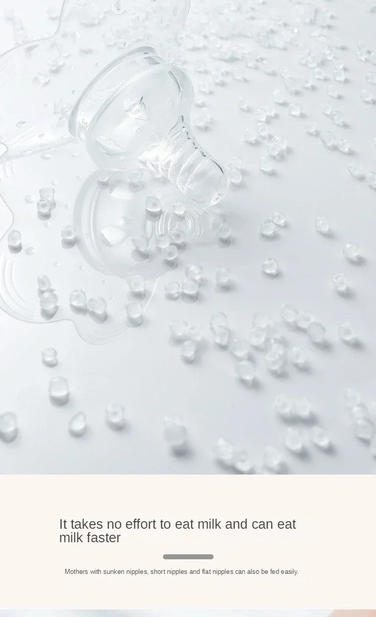 A clean, medical-grade silicone nipple protector, designed for safe and effective breastfeeding support.