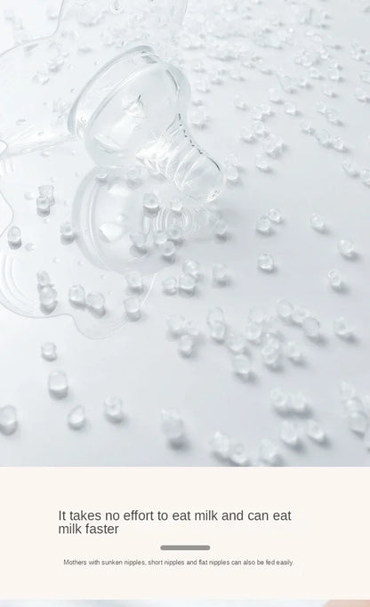 A clean, medical-grade silicone nipple protector, designed for safe and effective breastfeeding support.