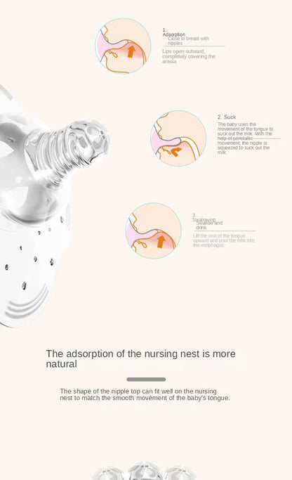 Silicone nipple shields in a sterile pouch, ready for use as a new mom's breastfeeding essential.