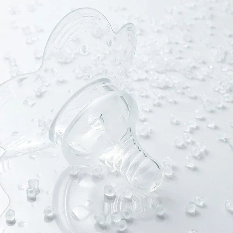 Packaged silicone nipple shield for breastfeeding essentials, offering protection & comfort for nursing moms.