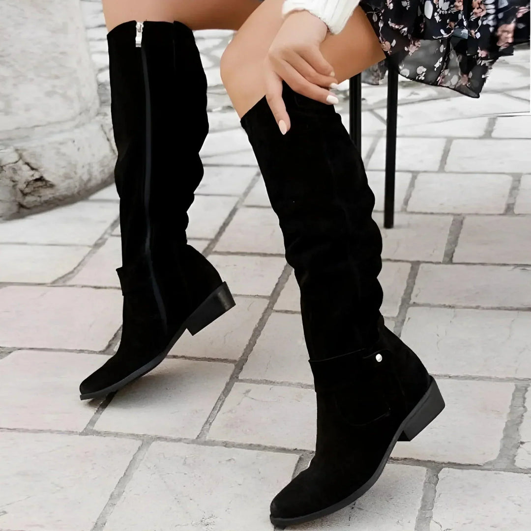 Sleek women's ankle boots, structured fit, day-to-night versatility, comfortable footwear.