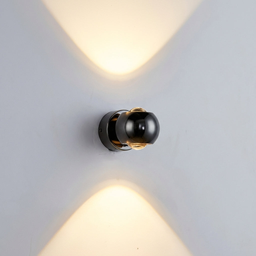 Glintara modern LED wall fixture providing soft, dimmable ambient light for a sophisticated home decor.