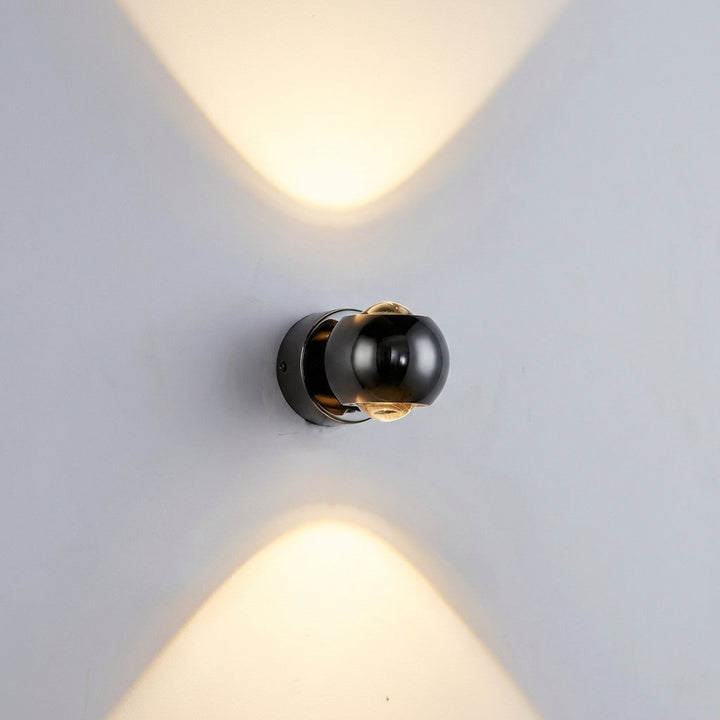 Glintara modern LED wall fixture providing soft, dimmable ambient light for a sophisticated home decor.