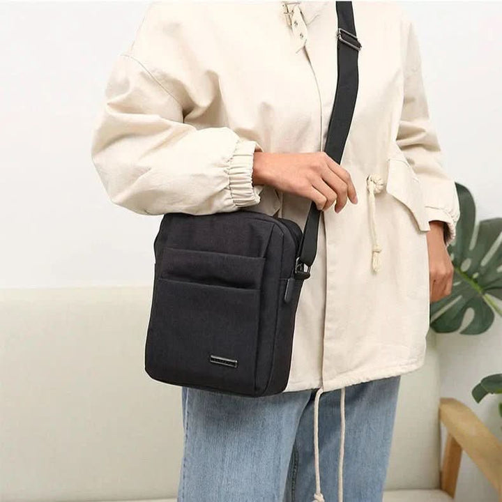 High-quality men's crossbody shoulder bag, anti-theft & waterproof, built for lasting security and comfort.