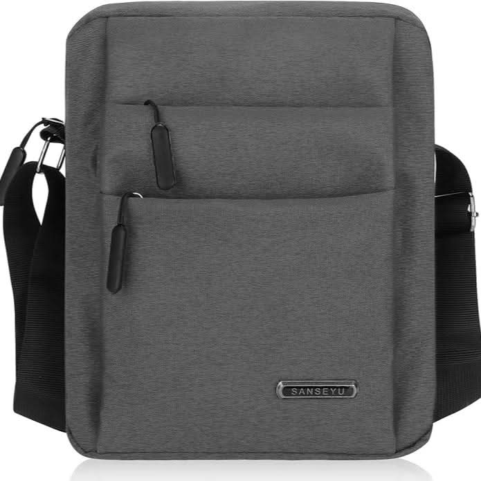 Versatile men's waterproof bag for everyday carry, featuring anti-theft security and a comfortable adjustable strap.