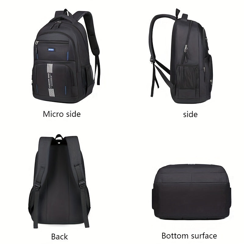 Modern men's backpack with comfortable carry design, perfect for daily and travel needs.