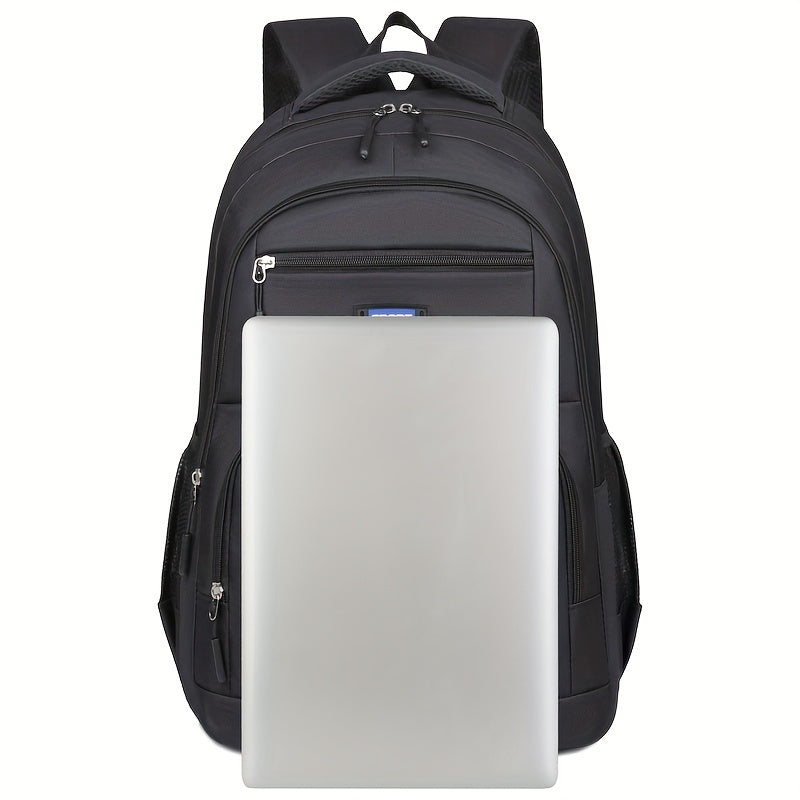 Versatile men's large capacity backpack, great for travel, work, or everyday adventure.