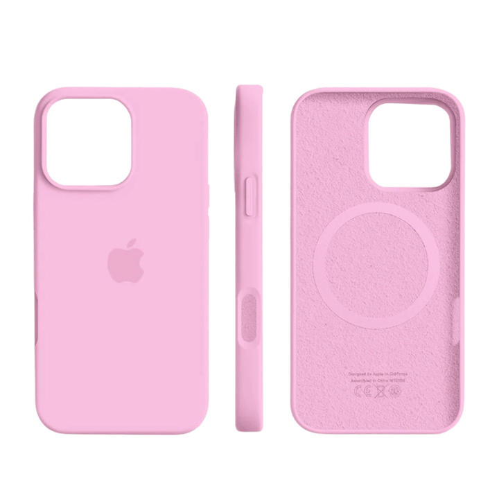 Sleek slim MagSafe iPhone case, magnetic silicone cover for iPhone offers phone protection & accessory compatibility.