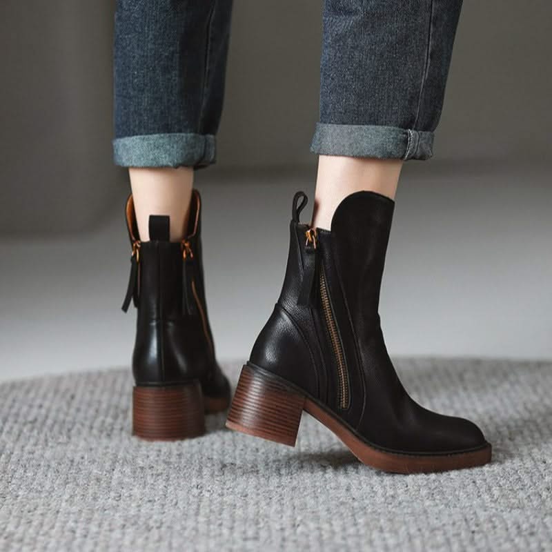 Sloane high-heel ankle boots, women's black sophisticated design for stylish comfort all day.