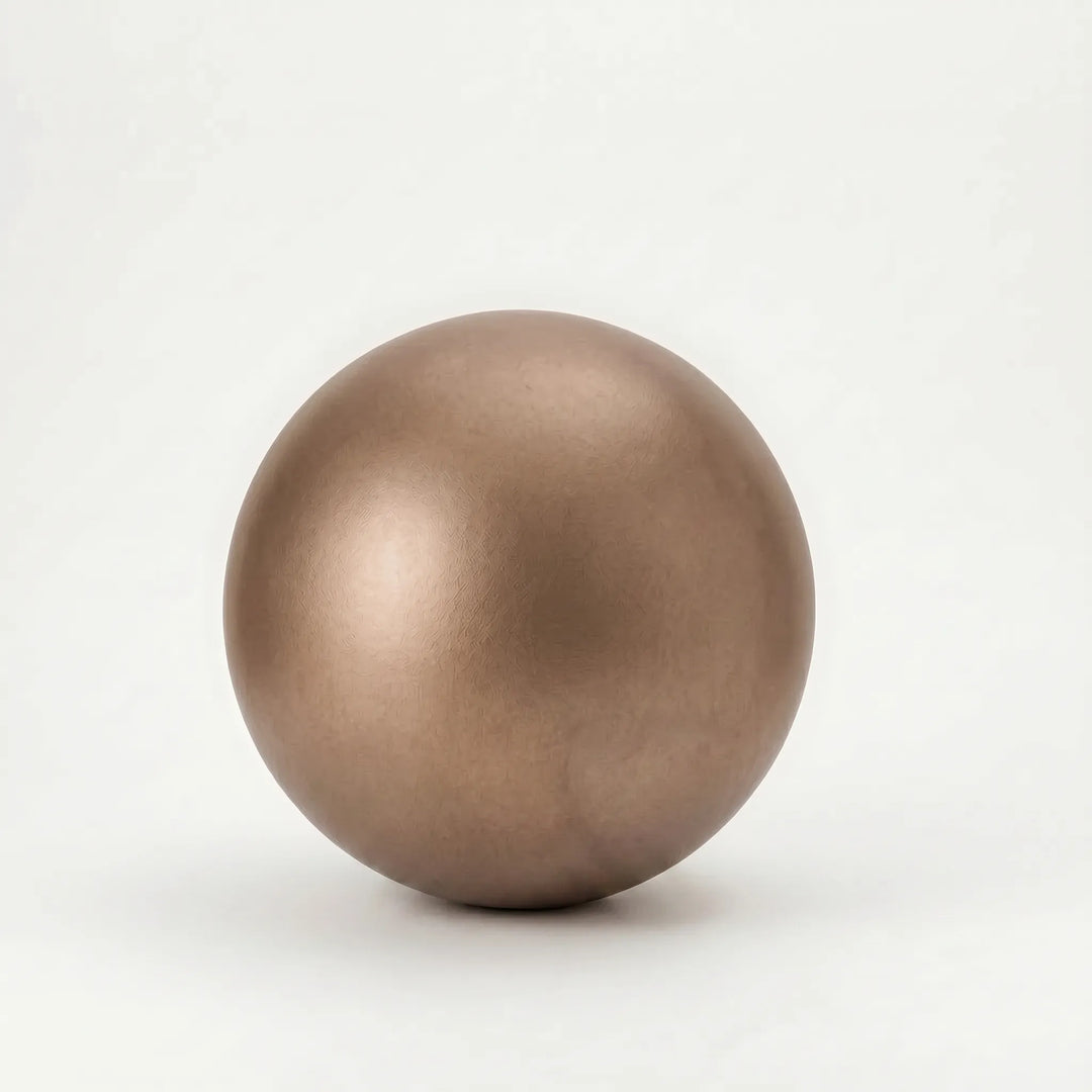 Improve balance & strengthen core with this small exercise ball for Pilates, yoga & physical therapy.