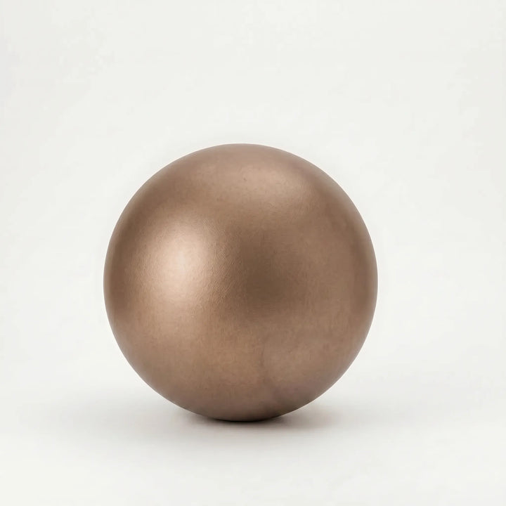 Improve balance & strengthen core with this small exercise ball for Pilates, yoga & physical therapy.