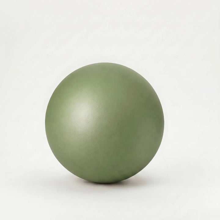 Versatile small yoga ball for home workouts, stretching, core exercises & overall fitness. Unisex.