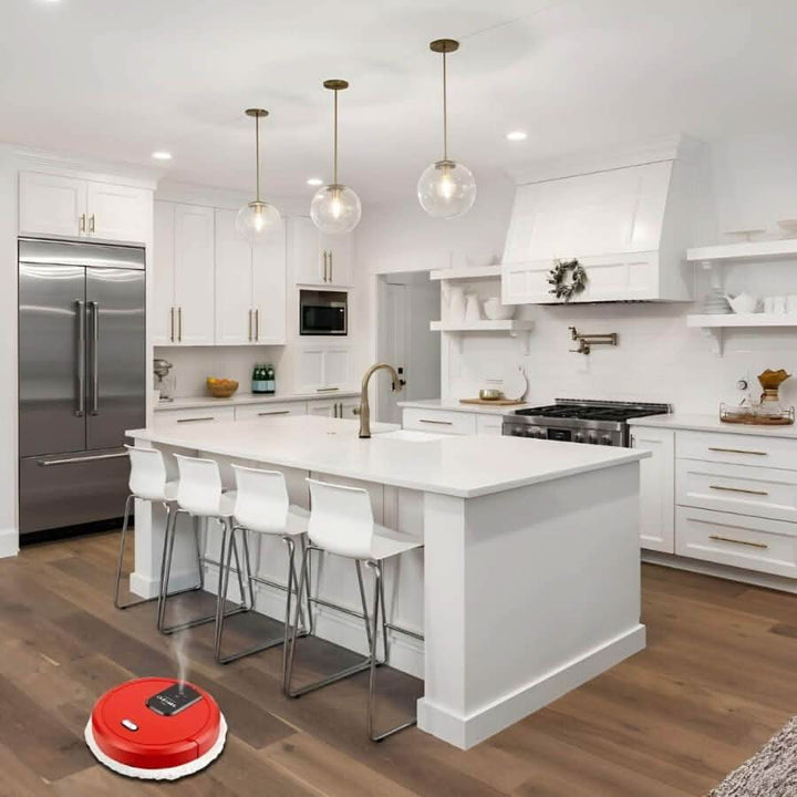 Cordless smart robot mop for seamless floor cleaning, automated & efficient.