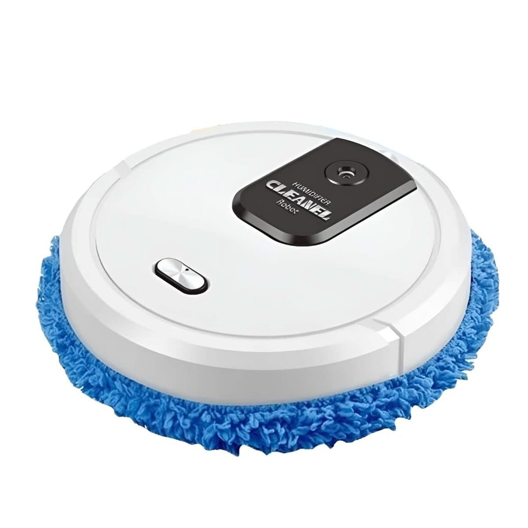 Automated robot floor cleaner for superior hardwood & carpet cleaning, smart home appliance.