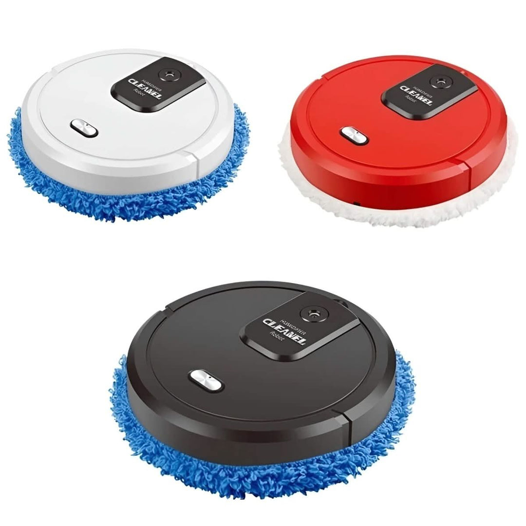 Self-navigating robot mop, an intelligent cleaning equipment for all floor types, including carpet.
