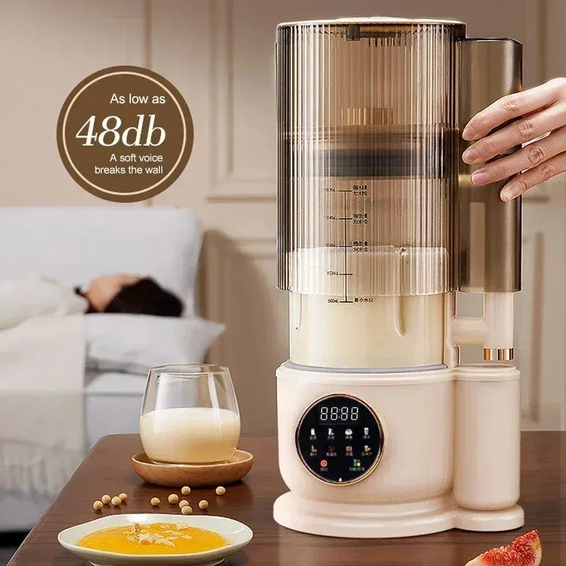 1.5L Smart Touch baby food and soy milk maker with components, ideal for healthy eating home cooking.