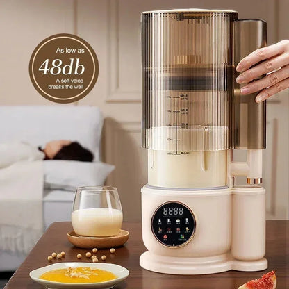 1.5L Smart Touch baby food and soy milk maker with components, ideal for healthy eating home cooking.