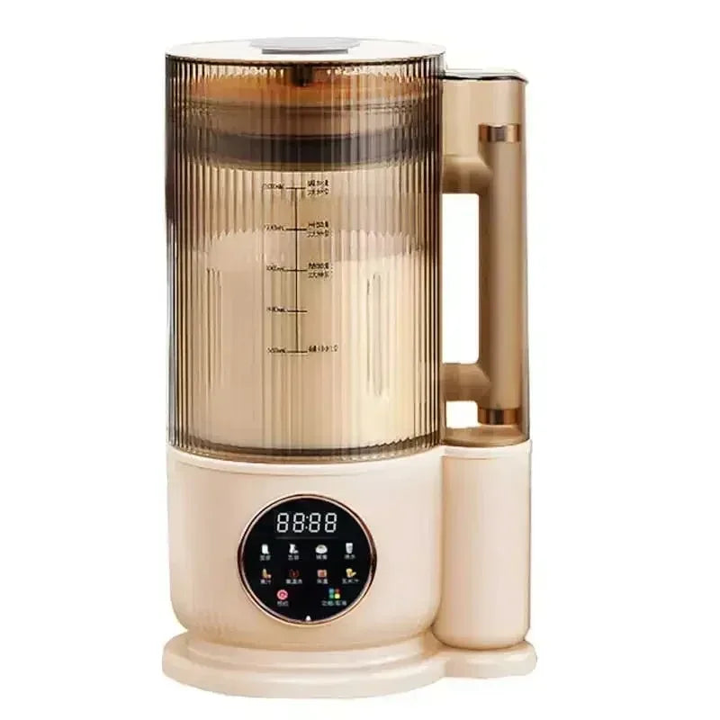 Smart Touch 110V soy milk and baby food processor in use, making fresh, healthy, nutritious drinks.