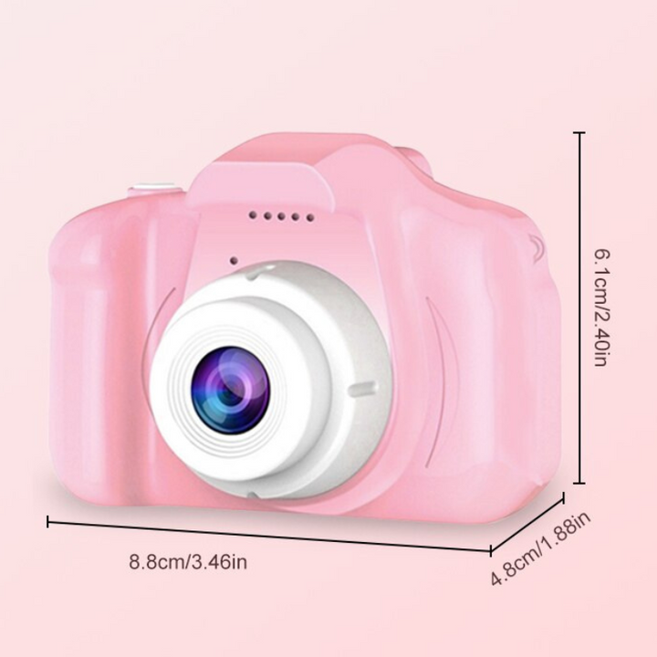 Durable SnapKid digital camera for kids. Fun, easy-to-use toy camera for young photographers & video.