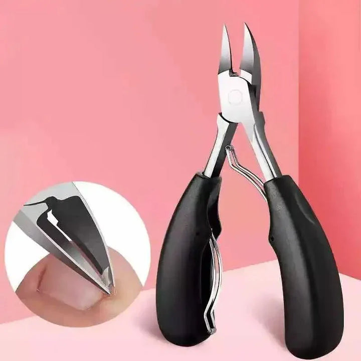 Precision SNIPFORCE PRO ergonomic toenail clippers. A professional grooming tool for superior foot & nail care and personal hygiene.