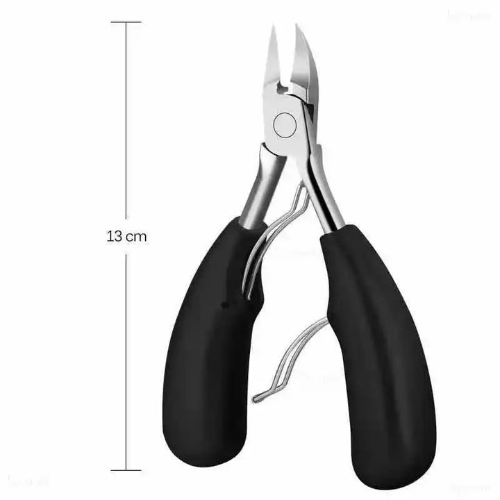 Comfortable SNIPFORCE PRO ergonomic toenail clippers for easy, effective foot care. Ideal grooming tool for personal hygiene.